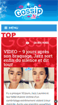 Mobile Screenshot of gossip.fr